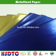 Colored Metallized Paper for printing